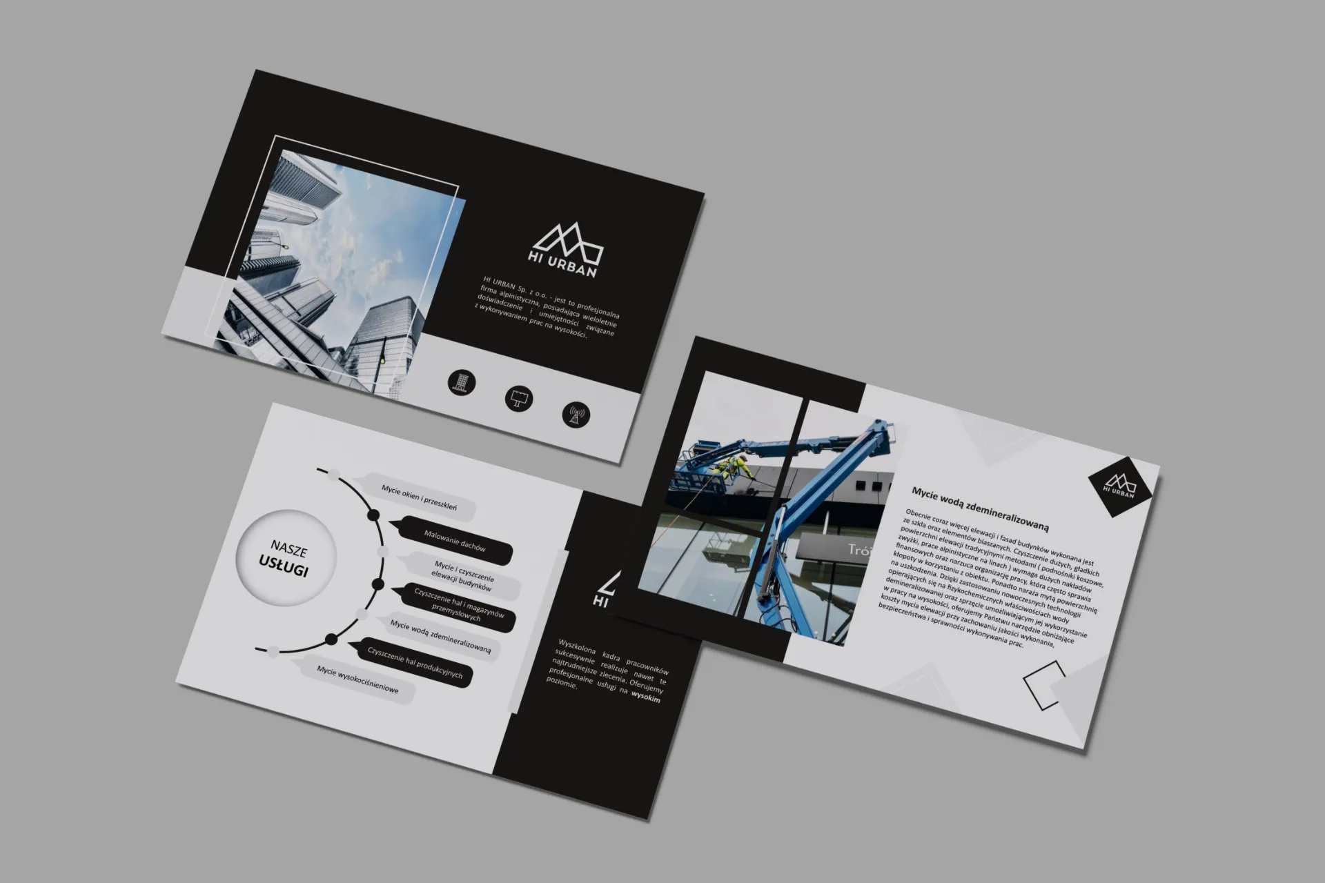 Realizacja pracy w portfolio - współpraca z firmą HiUrban